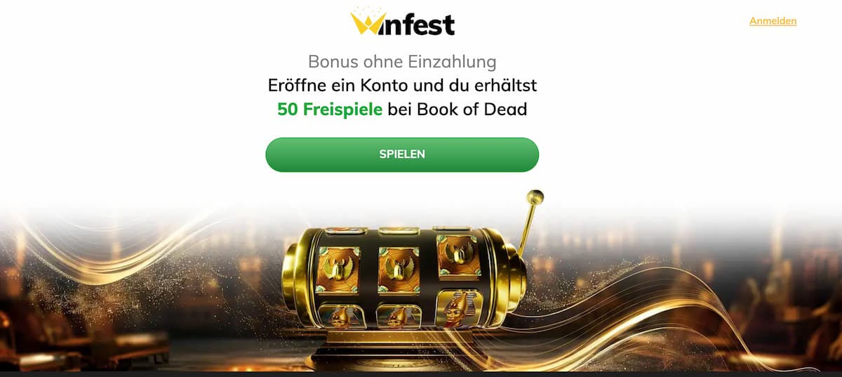 Winfest Casino Bonus ohne Einzahlung