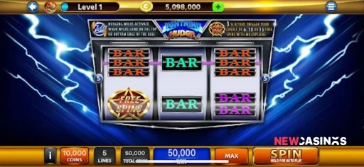 a screenshot of chumba casino gameplay on their app