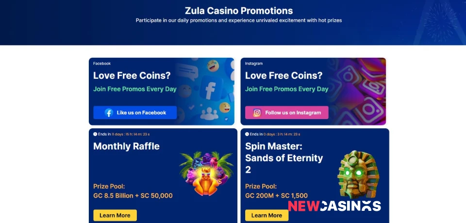 Zula Casino Offers