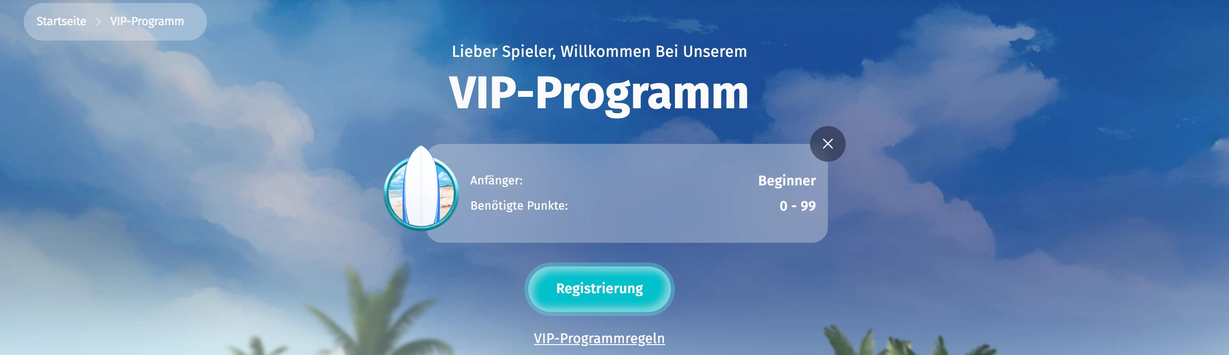 SurfPlay Casino VIP Programm