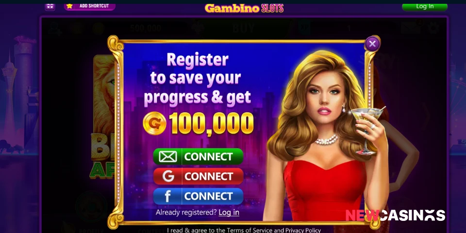 Gambino Slots Log In