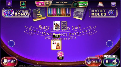 luckyland slots blackjack