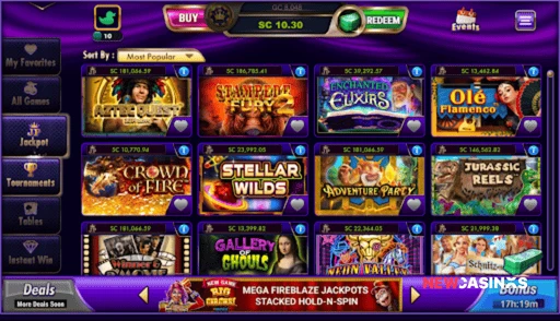 luckyland slots game lobby