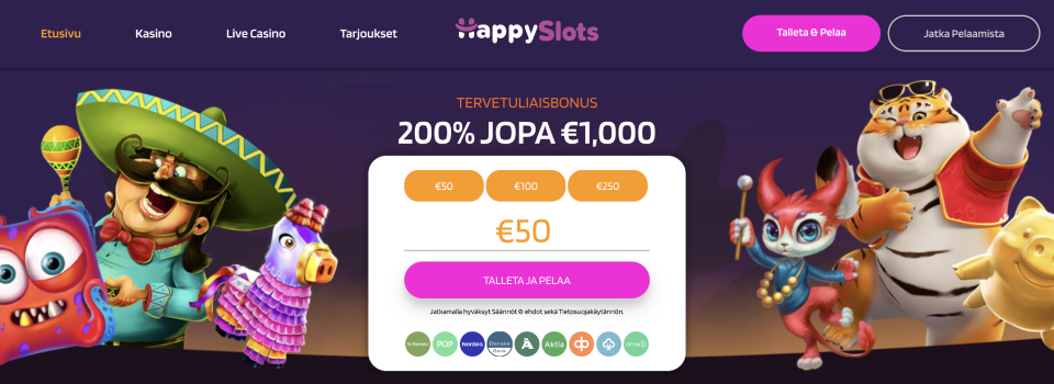 happy slots casino etusivu