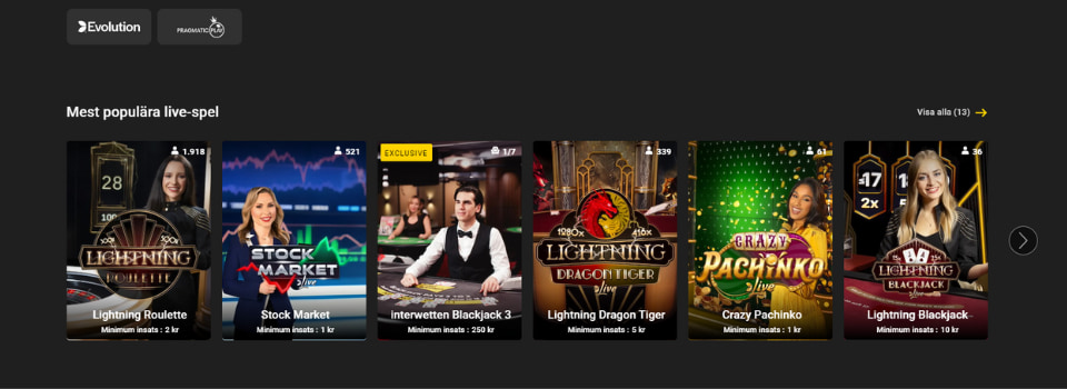 Interwetten live casino