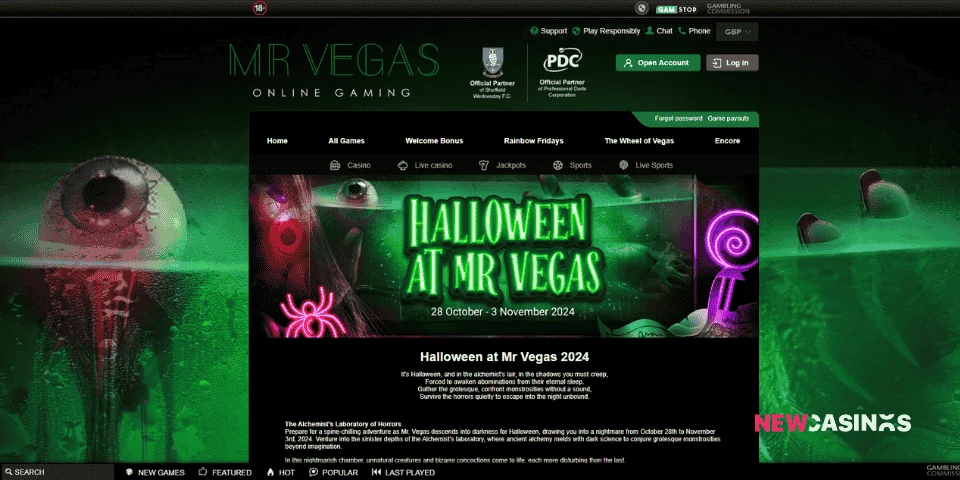 halloween at mr vegas