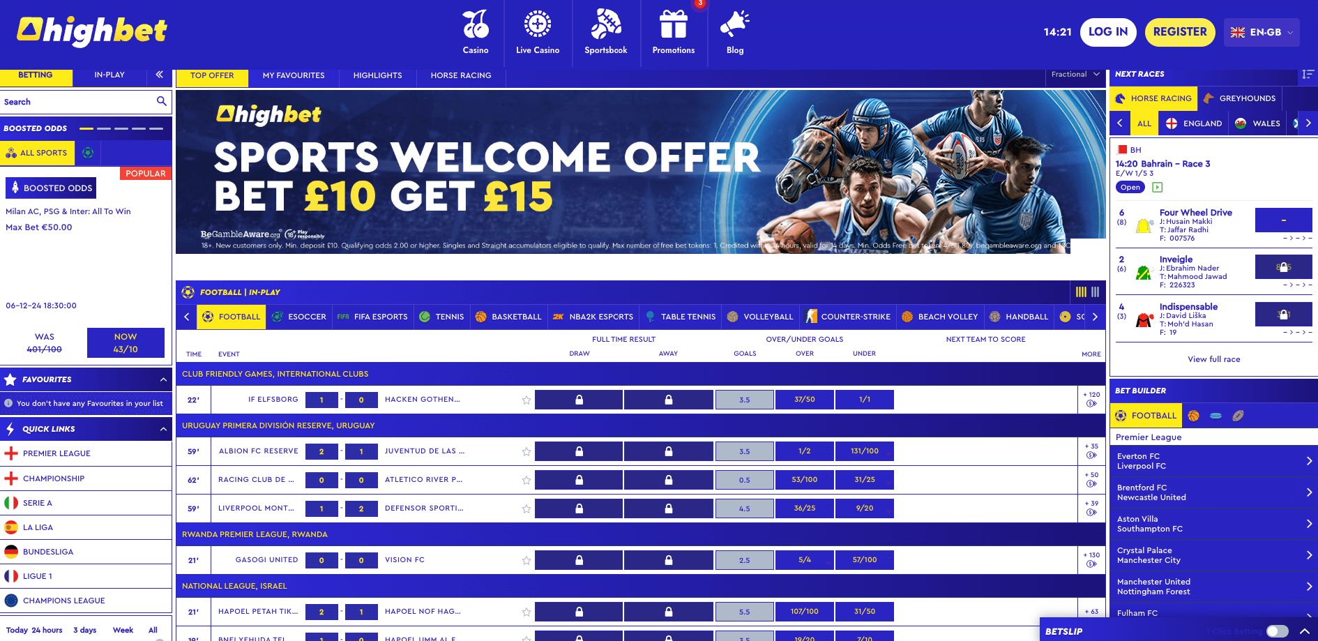 highbet sportsbook