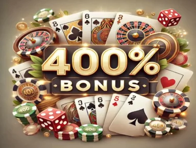 400% Casino Bonus