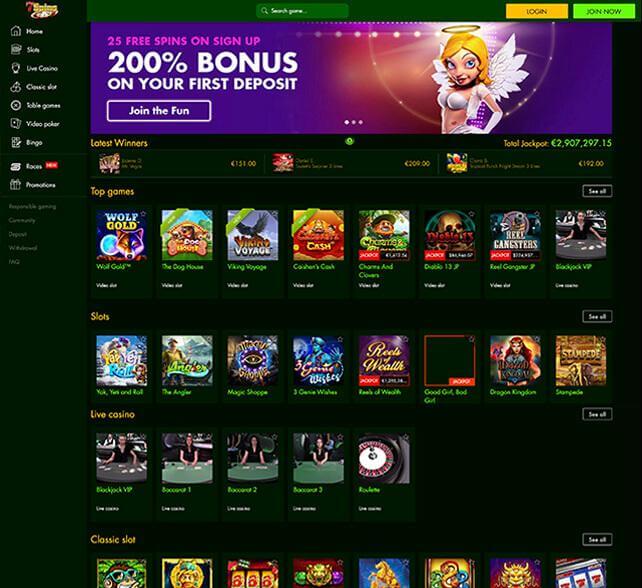 7spins 25 free spins on sign up