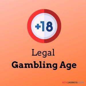 legal age to gamble online