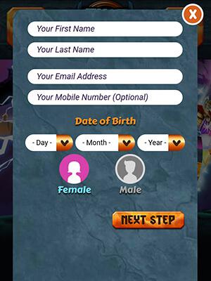 Thor Slots Mobile App Registration