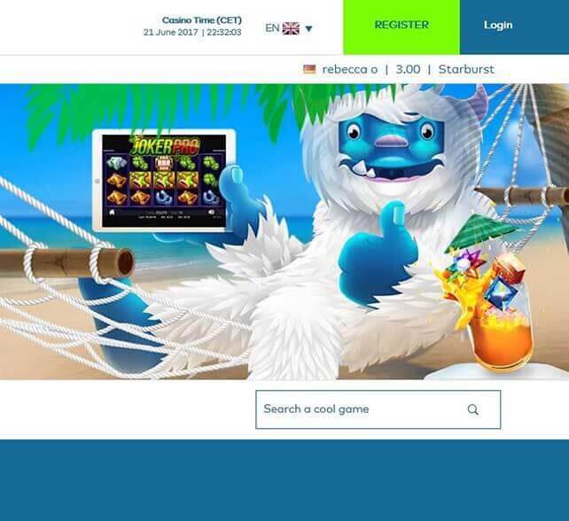 Yeti Casino on Mobile